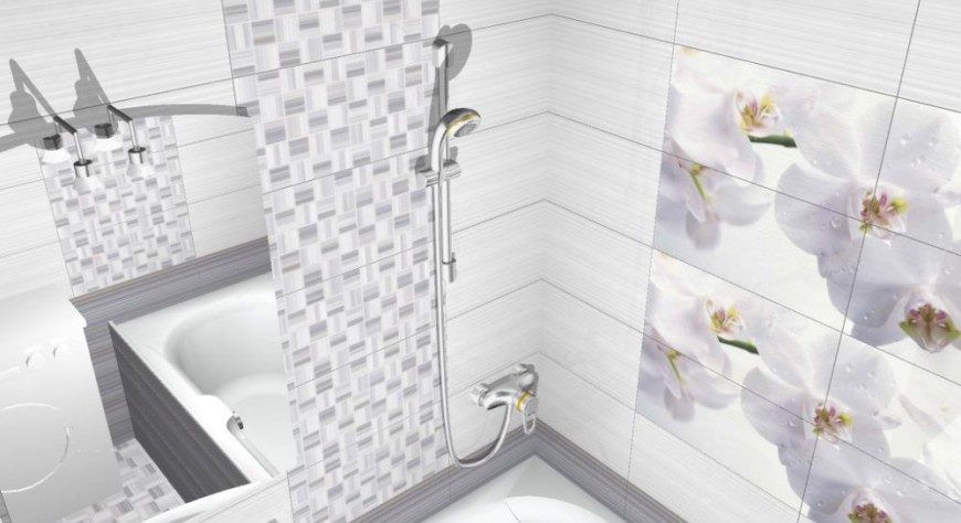 Меланж голубой - фото 2