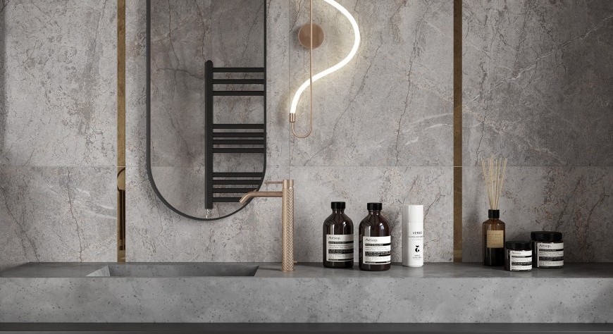 Carved river gray - фото 1