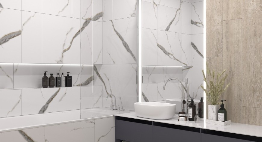 Golden white statuario - фото 1