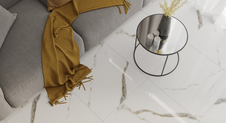 Golden white statuario - фото 4