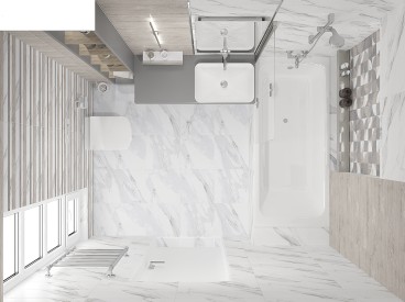 Arctic Aspen мозаика серый