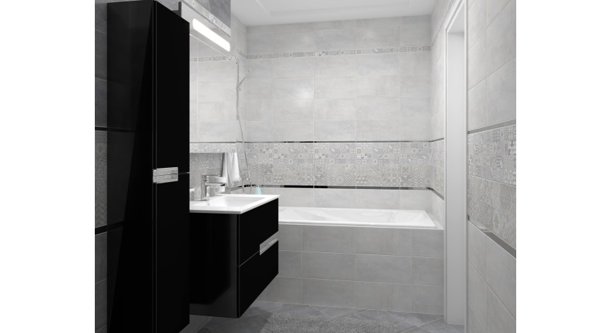 Bastion deco серый 1 - фото 1