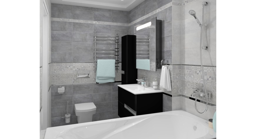 Bastion deco серый 1 - фото 2