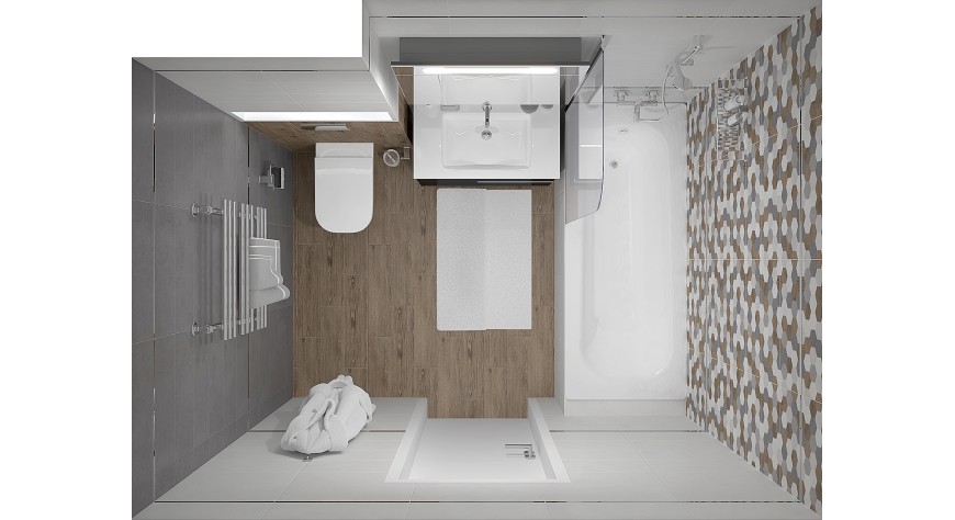 Betonhome мозаика серый - фото 3