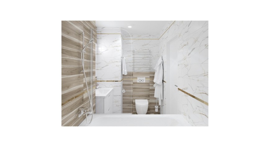 Champagne Ulivo Mosaic белый - фото 1