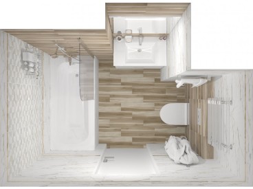 Champagne Ulivo Mosaic белый