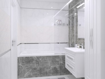 Crystal Fractal серый