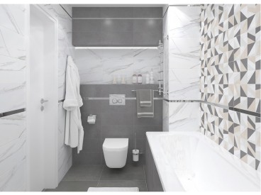 Elegance мозаика белый