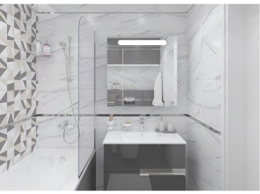 Elegance мозаика белый