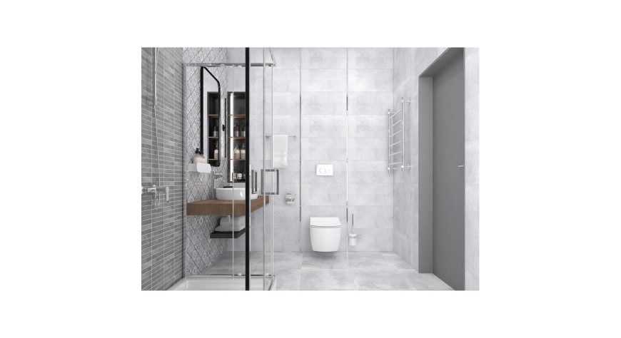 Etnis мозаика серый - фото 1