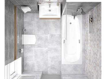 Etnis узор светло-серый