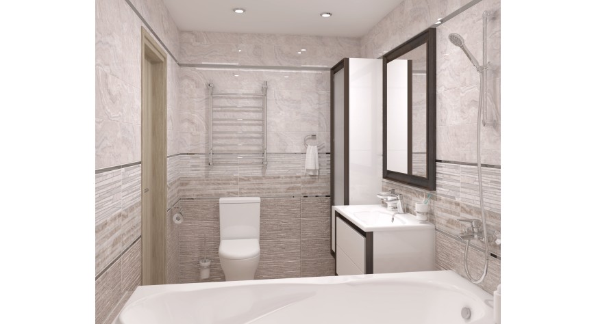 Marmo темно-бежевый2 - фото 2