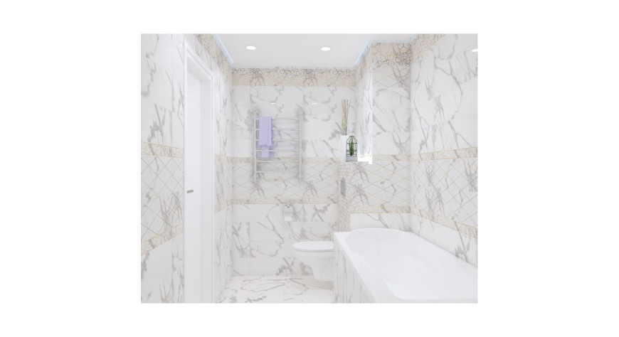 Миланезе дизайн каррара - фото 1