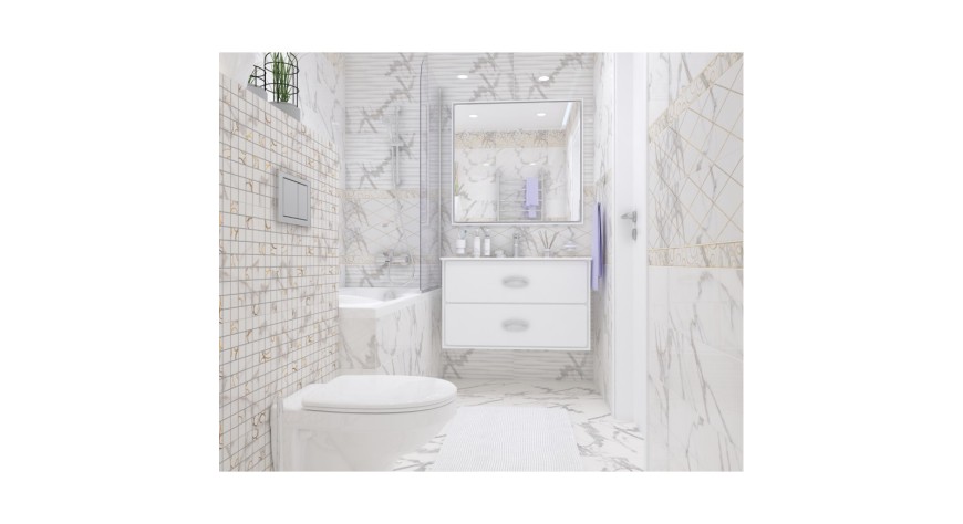 Миланезе дизайн каррара - фото 2