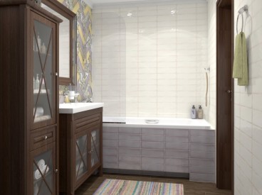 Монпарнас сиреневый, желтый