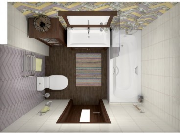 Монпарнас сиреневый, желтый