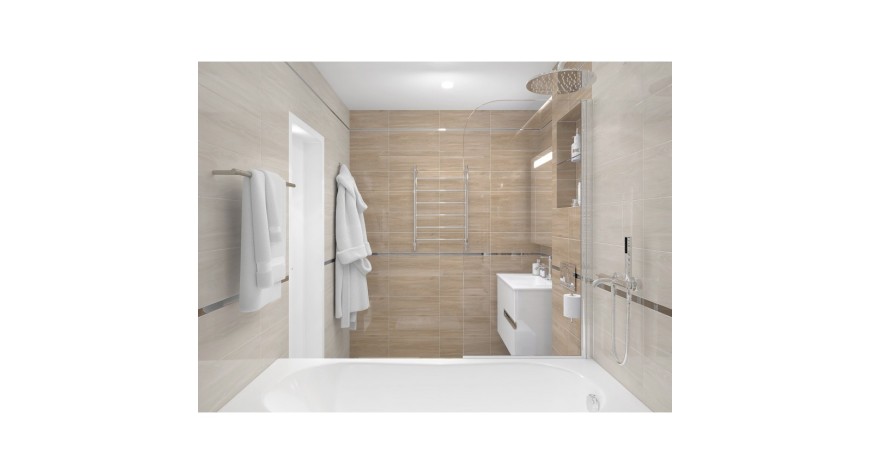 Oliver декор микс коричневый - фото 1