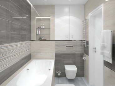 Oliver декор микс серый