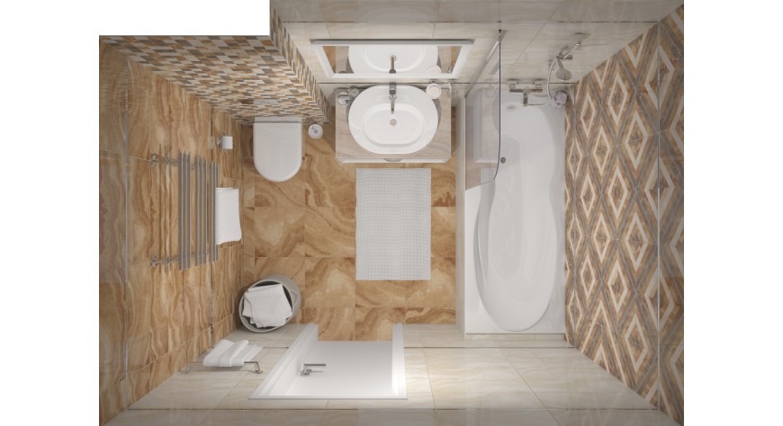 Prime микс бежевый - фото 3