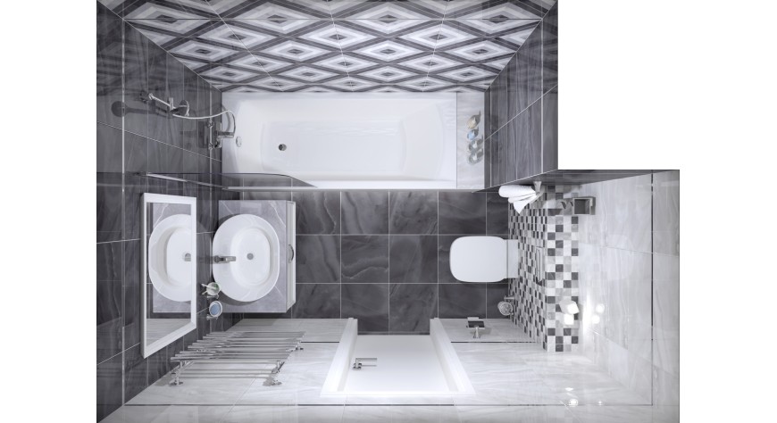 Prime микс серый - фото 3