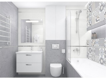 Rock узор серый1