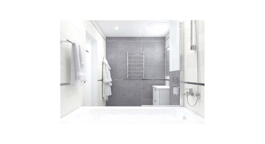 Rock узор серый1 - фото 2