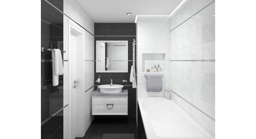 Royal чёрный рельеф - фото 1