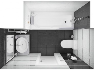 Royal чёрный рельеф