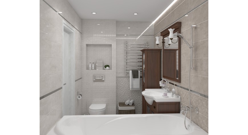 Royal кофейный рельеф - фото 1