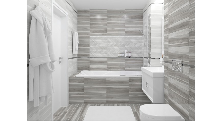 Ulivo декор серый - фото 1