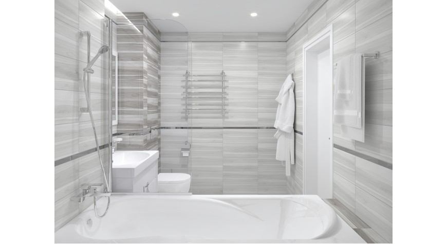 Ulivo декор серый - фото 2