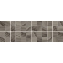 Агат Декор мозаичный кофейный ММ60084 20х60 глянцевый