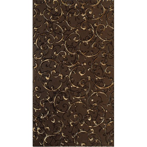 Анастасия Декор орнамент коричневый 1645-0094 25х45
