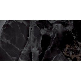 Андора Блэк Керамогранит чёрный 60х120 полированный