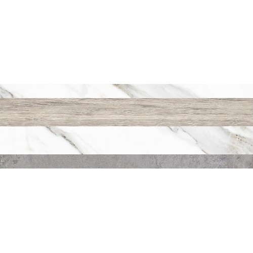 Arctic Плитка настенная полоски серый 17-00-06-2487 20х60