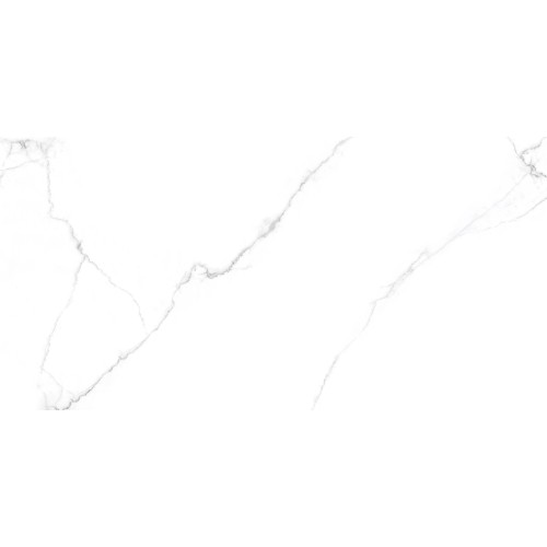 Атлантик Уайт Керамогранит и белый 60х120 полированный