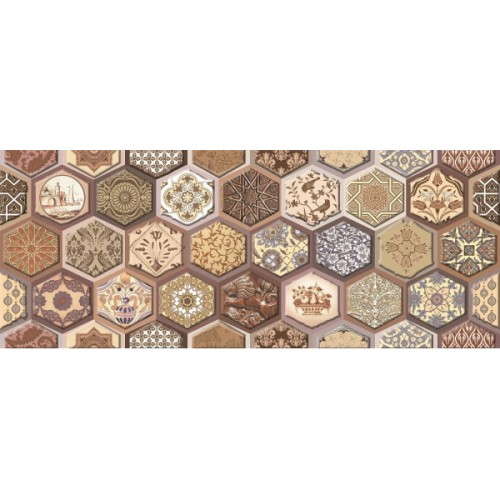 Navarra Плитка настенная Mocca "Arabesco" 20,1x50,5