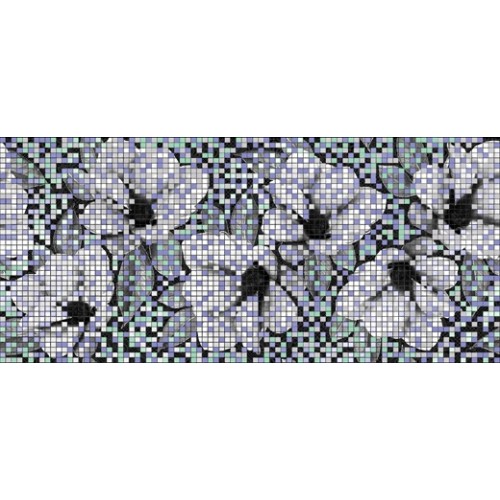 Black&White Декор черный (BW2G231) 20x44