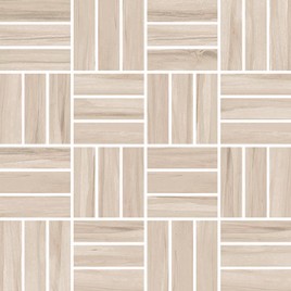 Ботаника вставка мозаика коричневый (A-BN2L111\J) 30x30