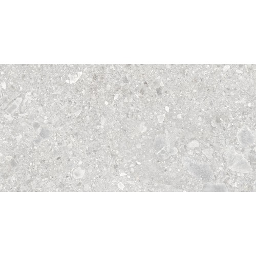 Чеппо Бланко ПРО Керамогранит светло-серый 60х120 матовый структурный R11/A Бархат