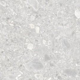 Чеппо Бланко ПРО Керамогранит светло-серый 60х60 матовый структурный R12/B Бархат