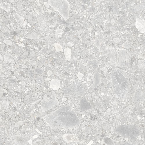 Чеппо Бланко ПРО Керамогранит светло-серый 60х60 матовый структурный R12/B Бархат