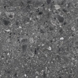 Чеппо Неро ПРО Керамогранит графитовый 60х60 матовый структурный R12/B Бархат