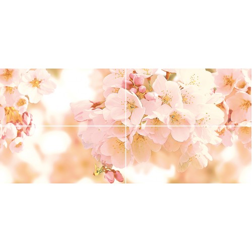 Cherry Панно многоцветное (CW2H454D) 40x88