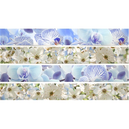 Dec Mosaic Blue Декор КВС16MosaicBlue 25х45