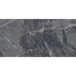 Джерико Неро Керамогранит чёрный 60х120 матовый карвинг