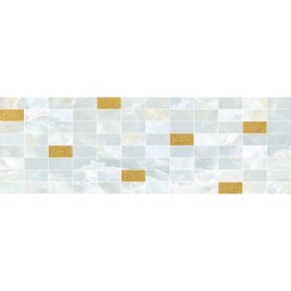Эдем Декор мозаичный светло-голубой золото MM60156 20х60