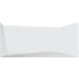 Evolution облицовочная плитка  рельеф  белый (EVG052) 20x44