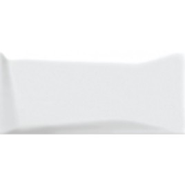 Эволюшн облицовочная плитка рельеф белый (EVG052) 20x44