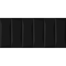 Эволюшн облицовочная плитка рельеф кирпичи черный (EVG233) 20x44